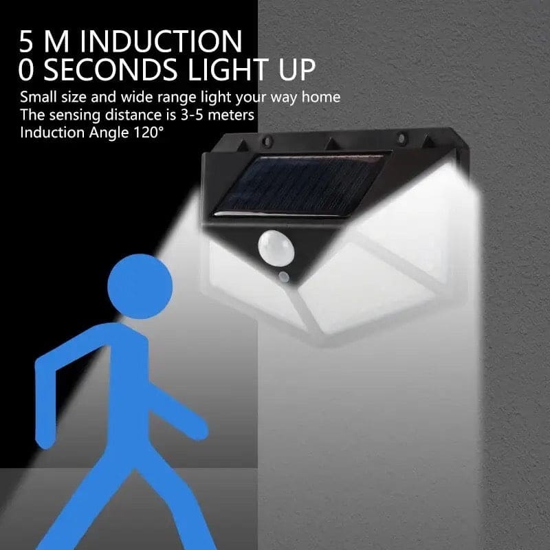 100 LED Solar Light